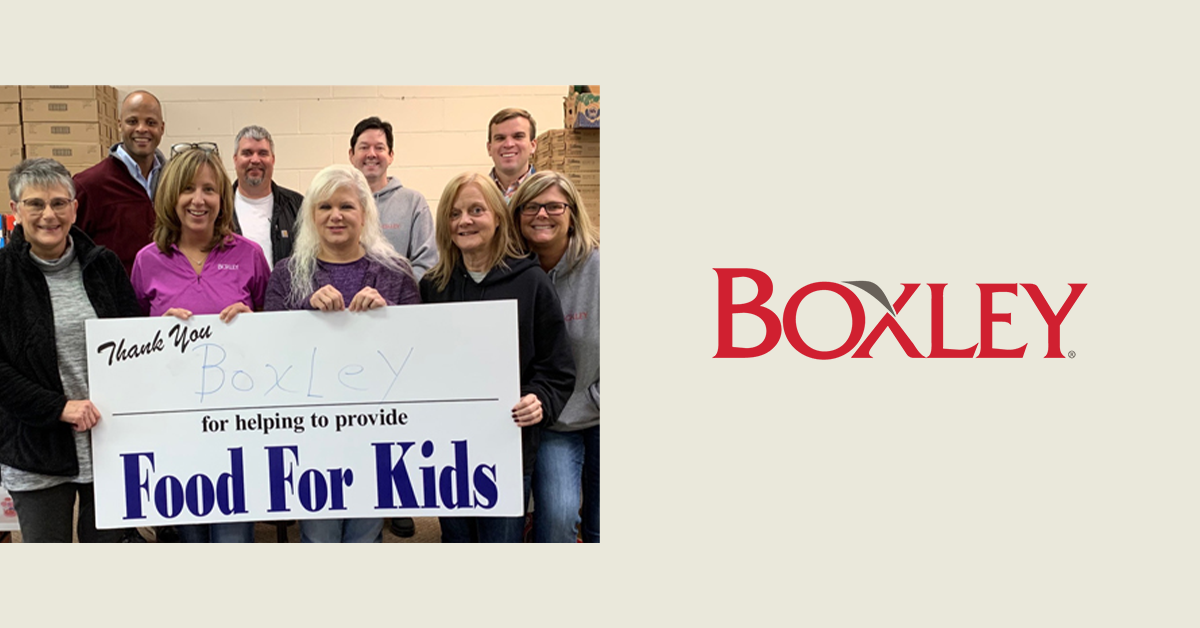 Join Boxley in Supporting Food for Kids