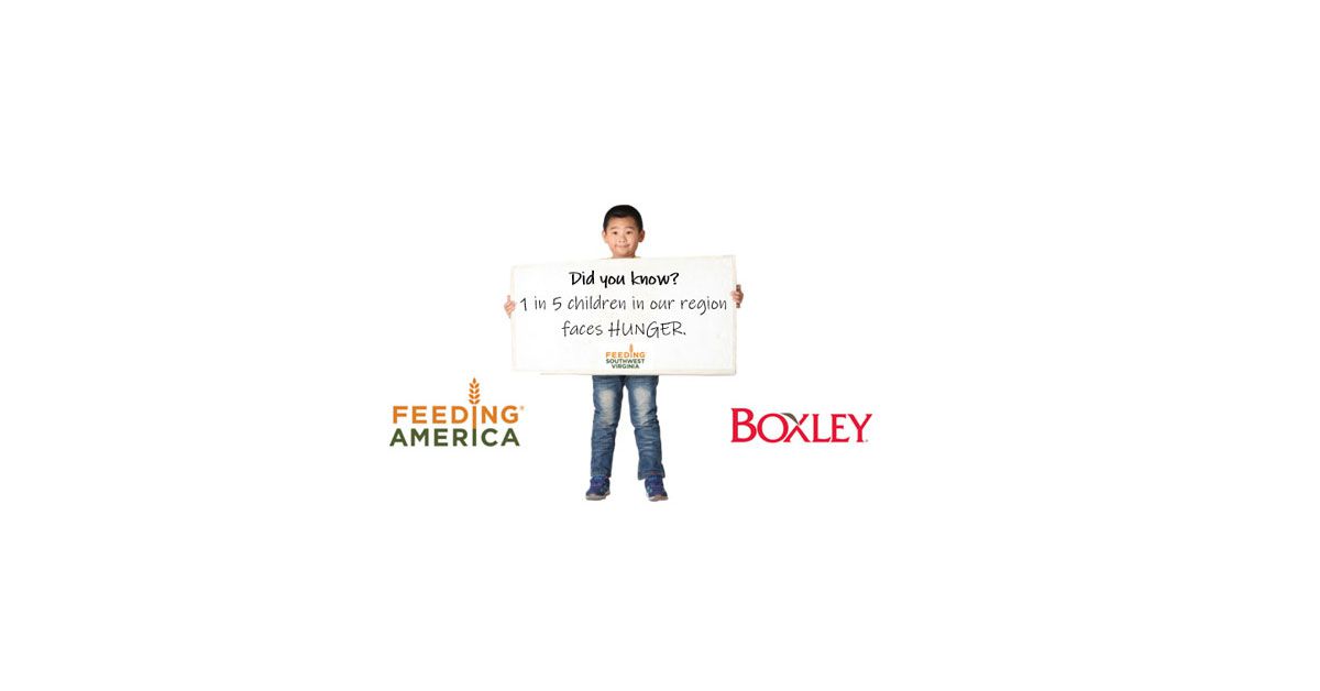 Boxley Feeds America: And You Can Too