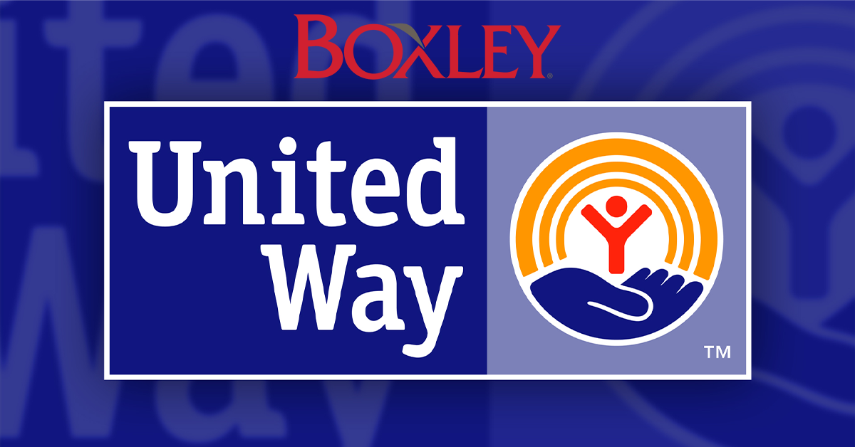 United Way Recognizes Boxley’s Spirit