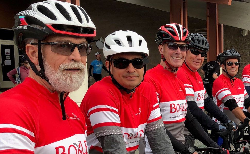 Boxley Bikers at Gran Fondo