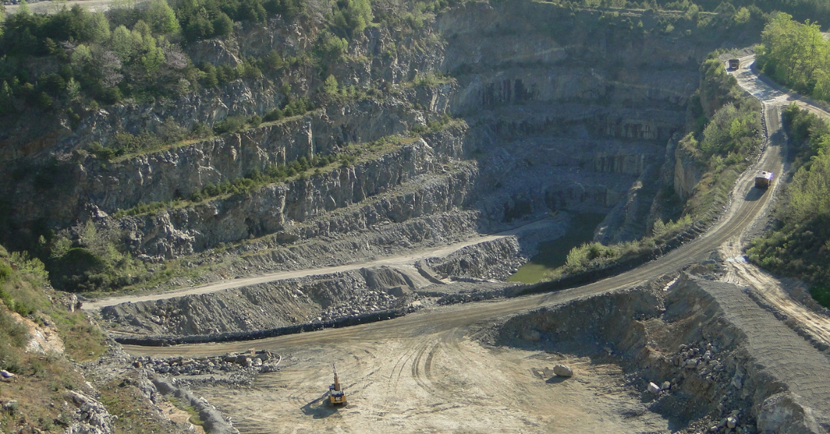 a giant quarry