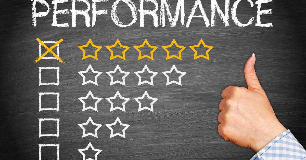 Performance review graphics