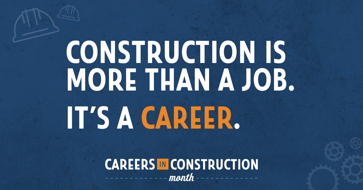 Careers in construction graphic