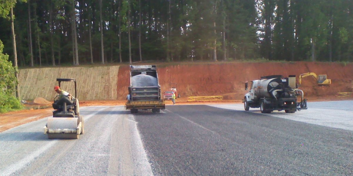 Asphalt preparation and paving Asphalt preparation and paving