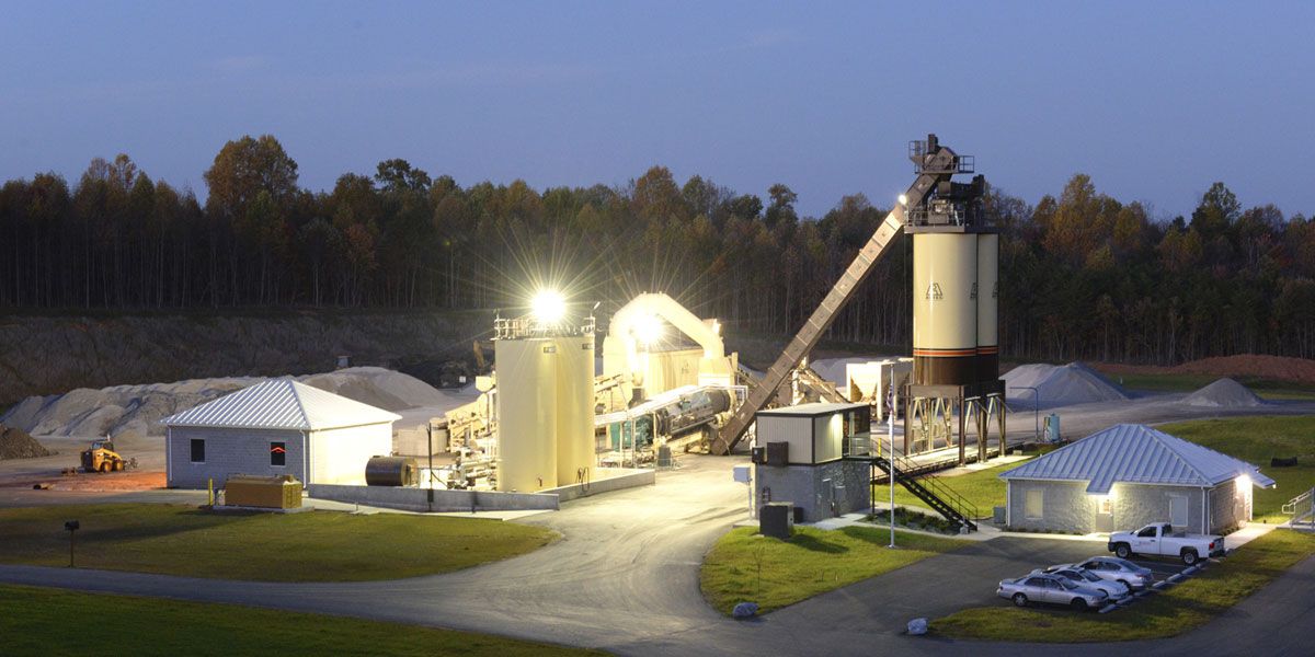 Boxley Lynchburg Asphalt Mix Plant